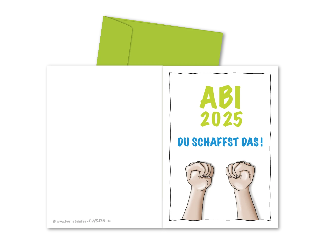 Karte Abitur Du schaffst das
