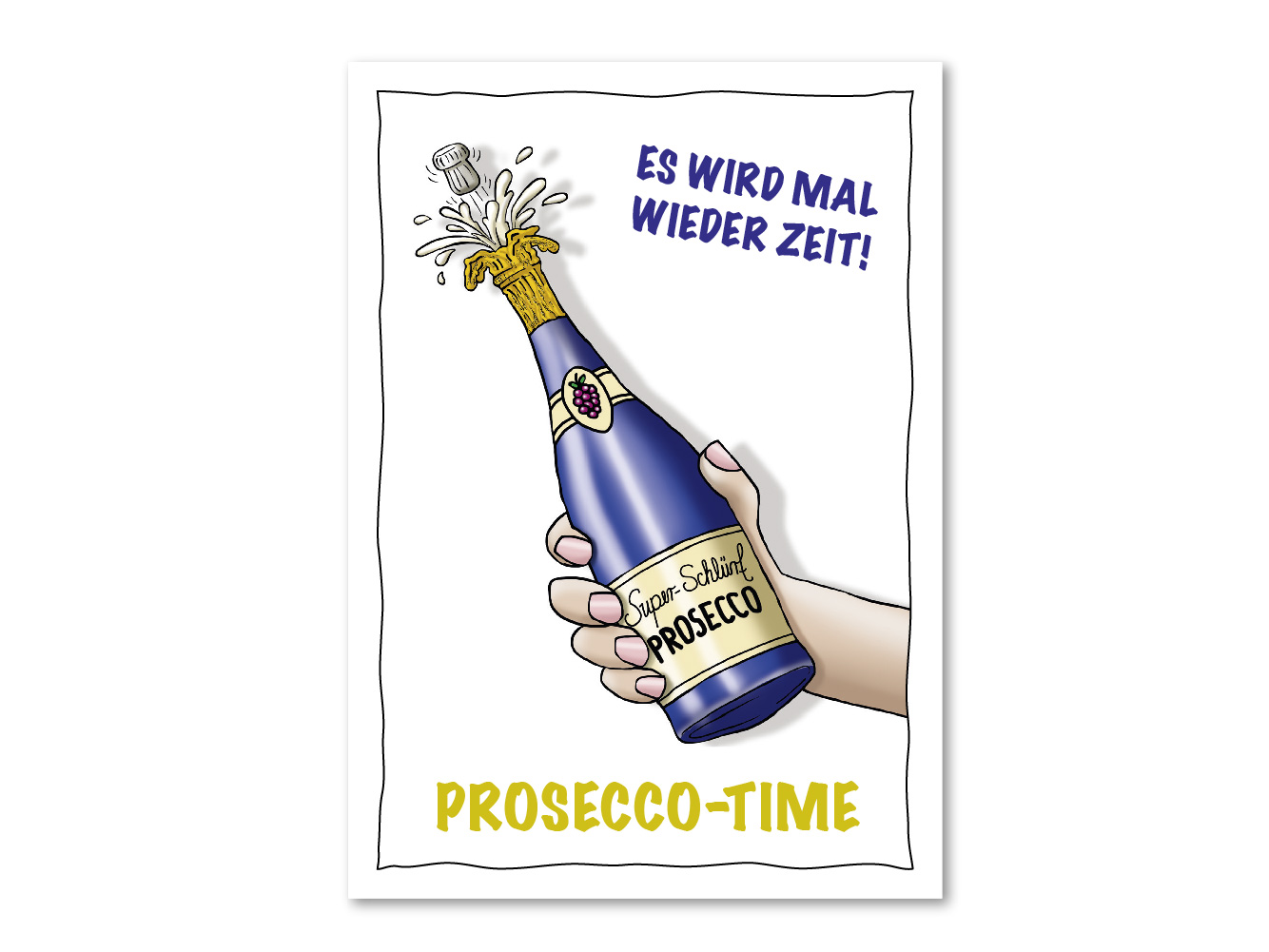 Partykarte Prosecco-Time