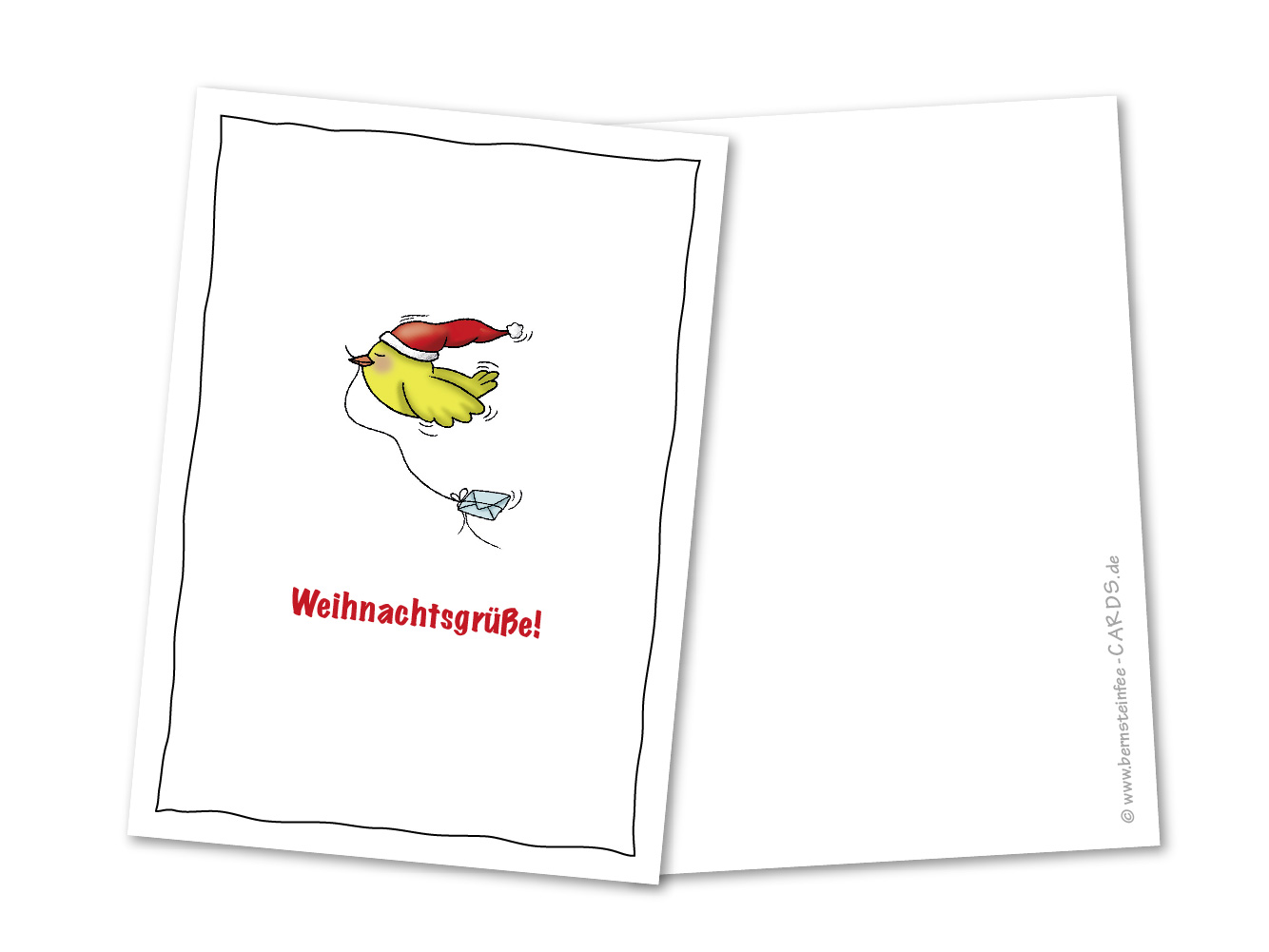 Postkarte Weihnachtsgrüße