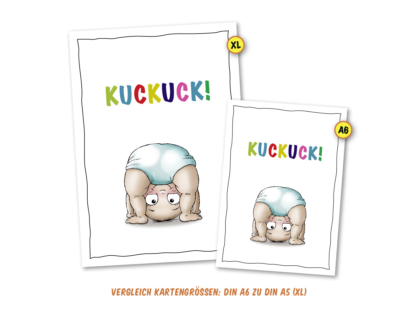 Babykarte Kuckuck