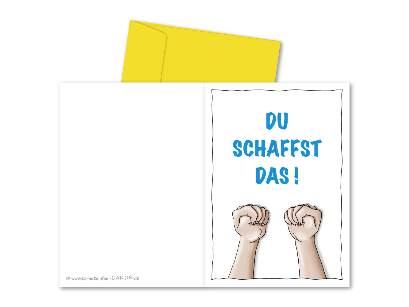 Karte Du schaffst das